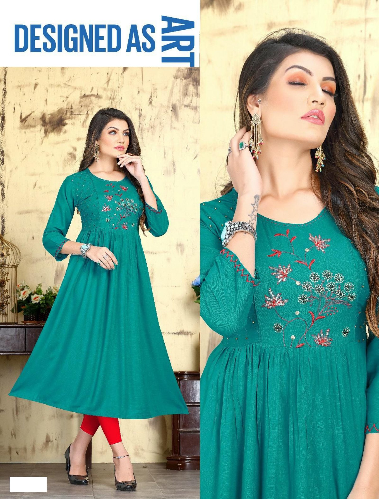 Sequince kurti