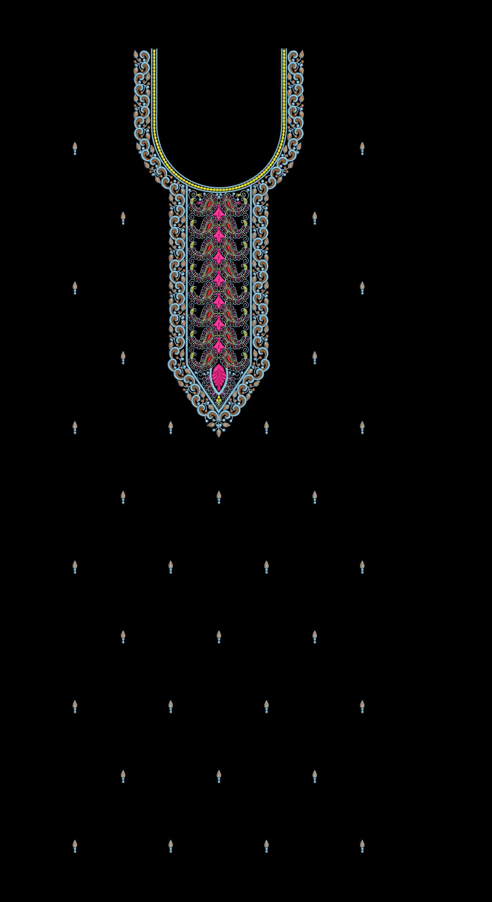fancy neck top