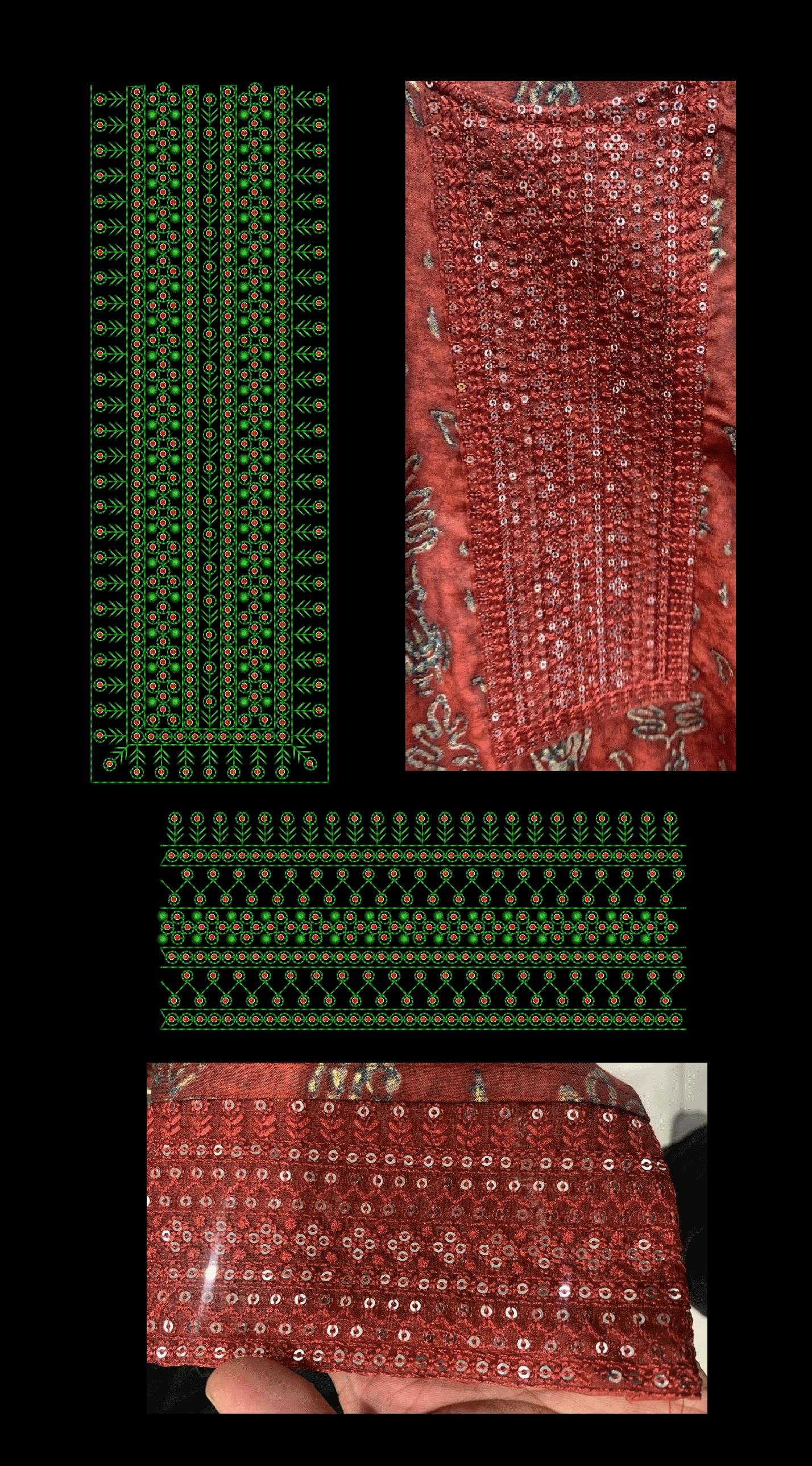 Sequince kurti