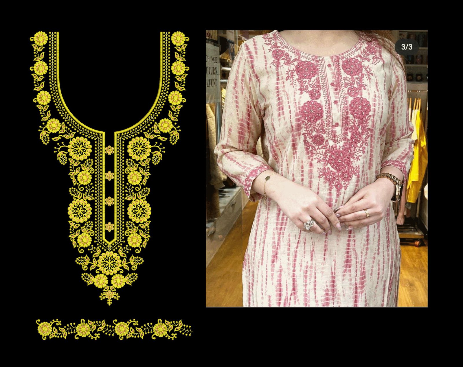 Sequince kurti
