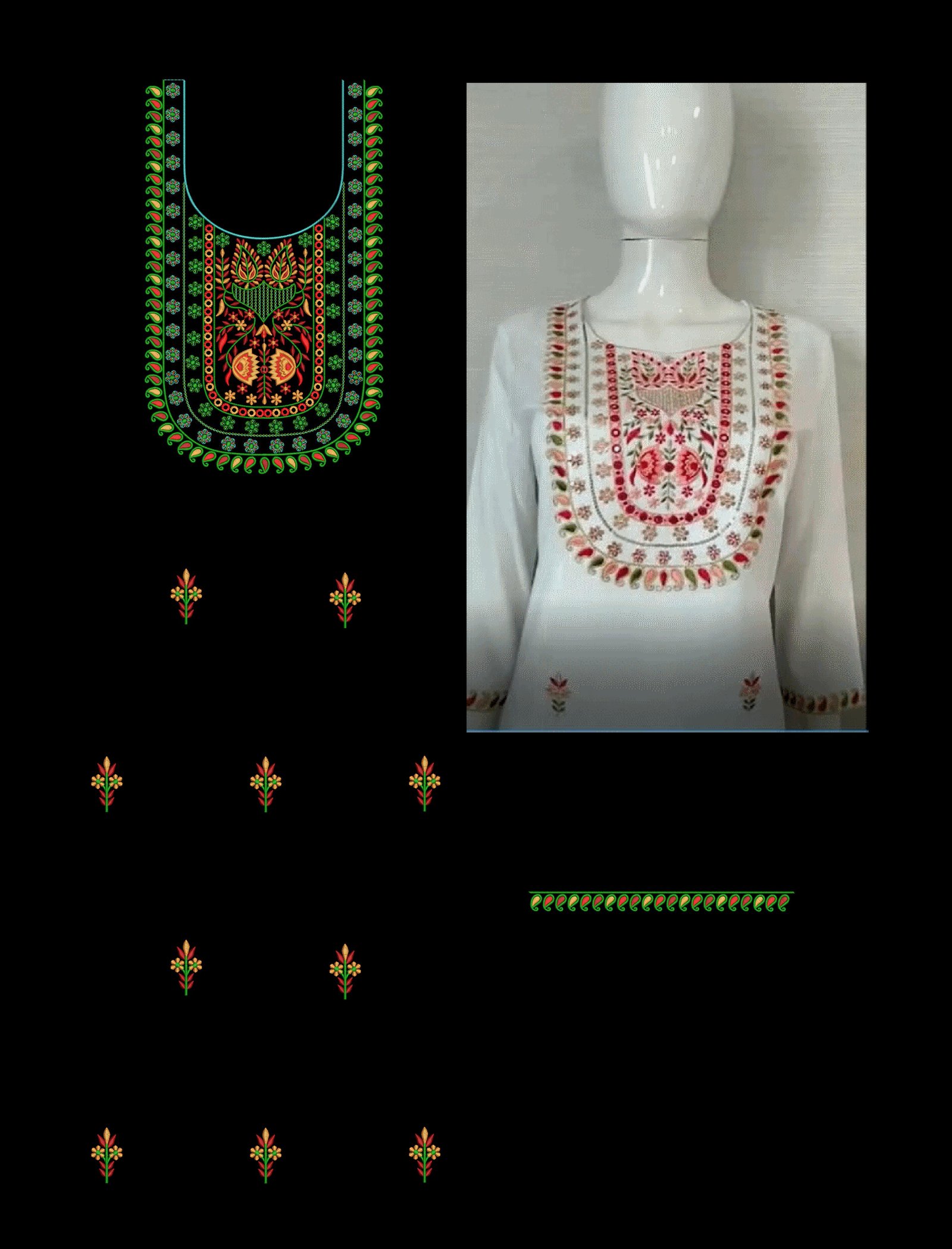 Sequince kurti