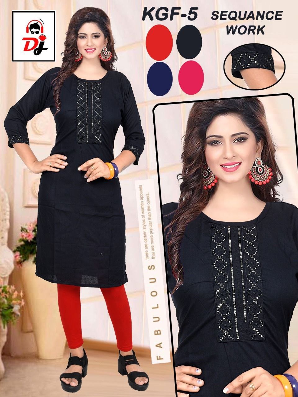 Sequince kurti