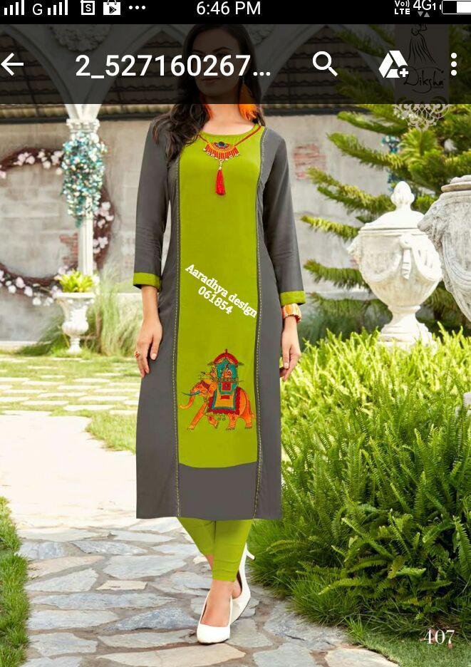 fancy kurti