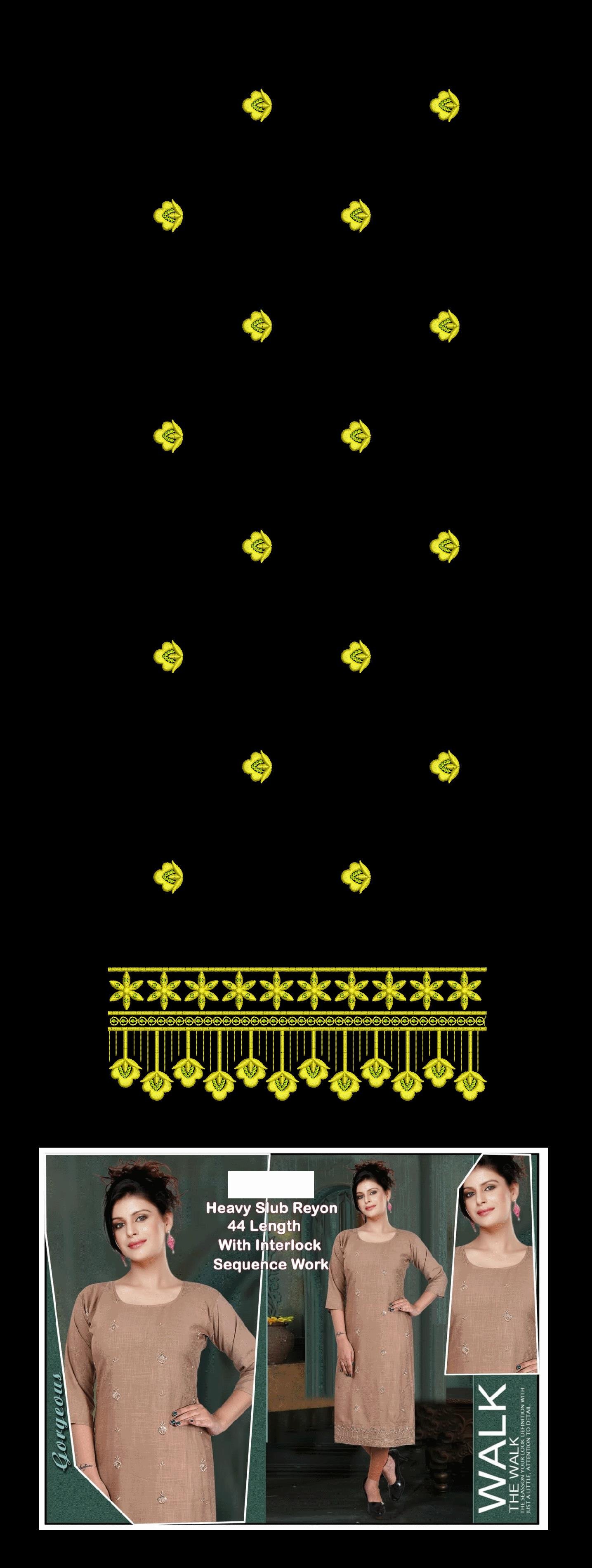 Sequince kurti