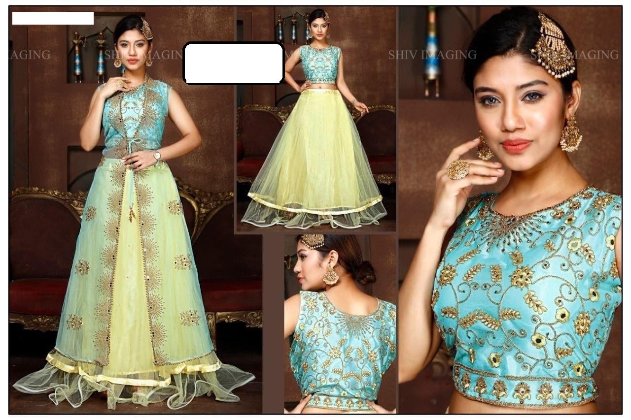 chainNeck & Choli Ghaghara