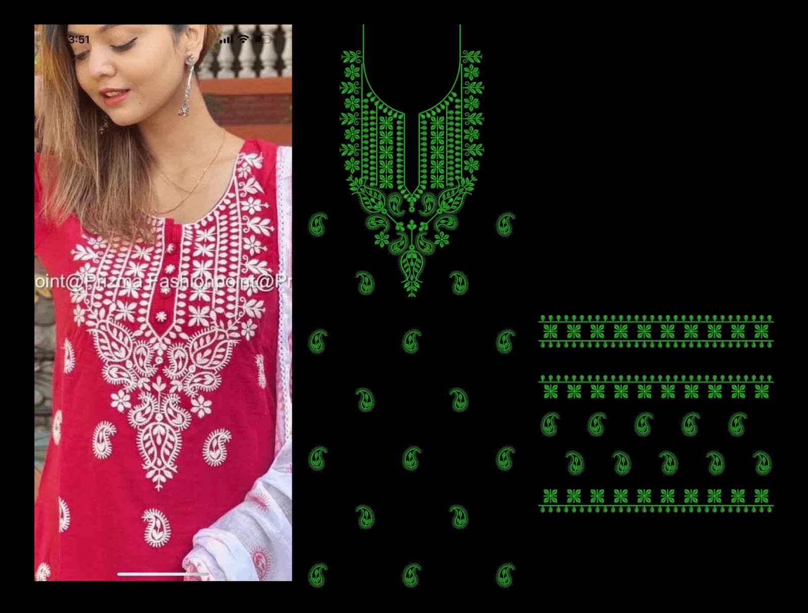 Fancy Kurti & Plazo