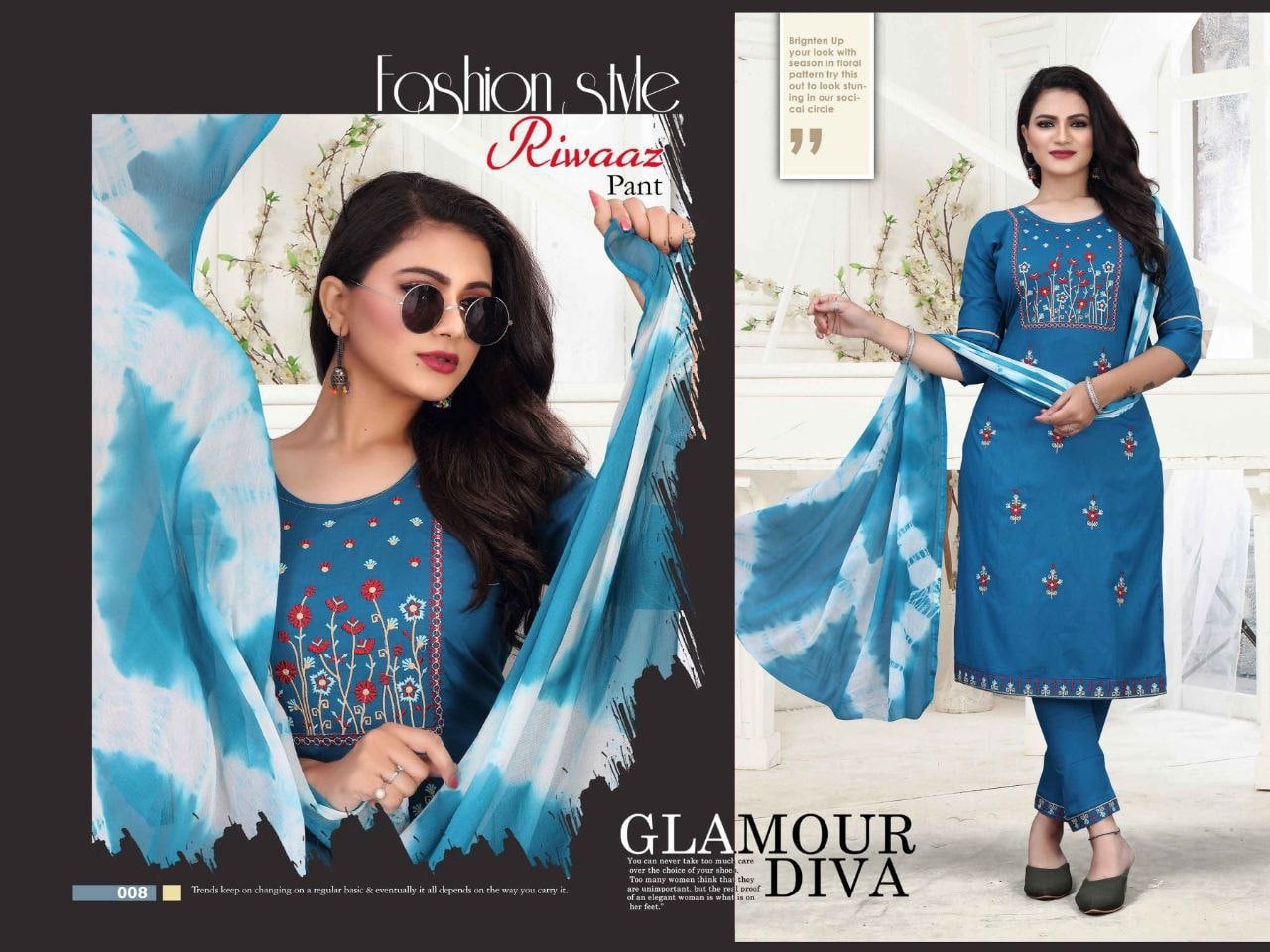 Fancy Kurti & Plazo