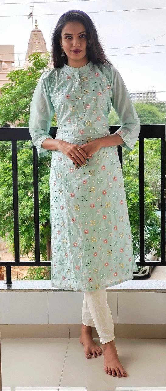 Fancy Kurti & Plazo