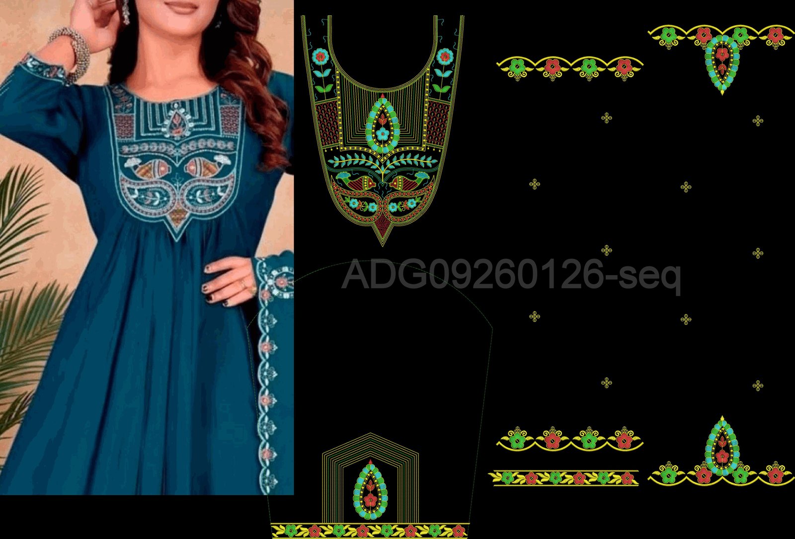top neck  daman sq