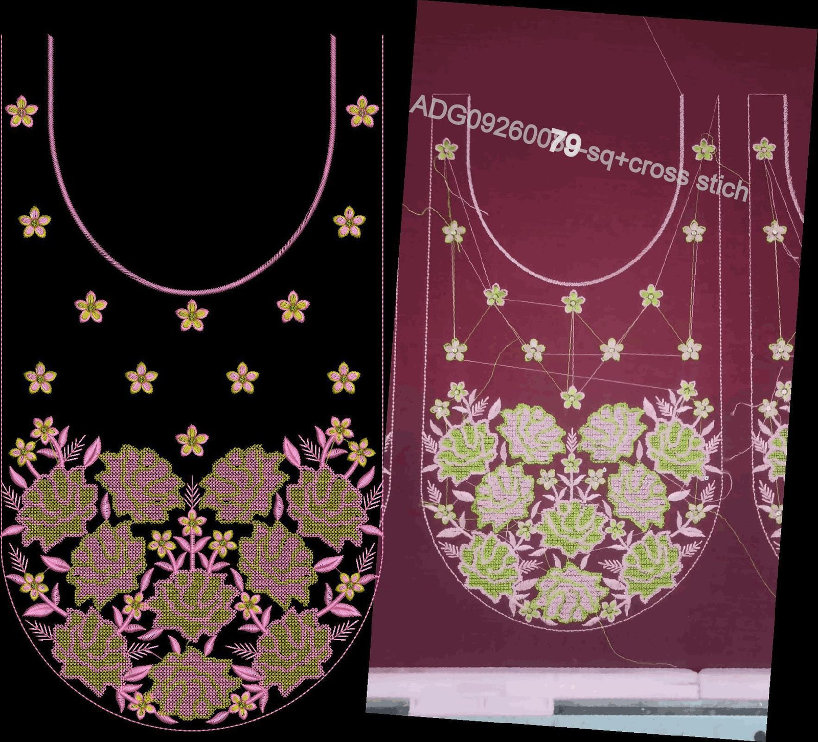 kurti neck seq