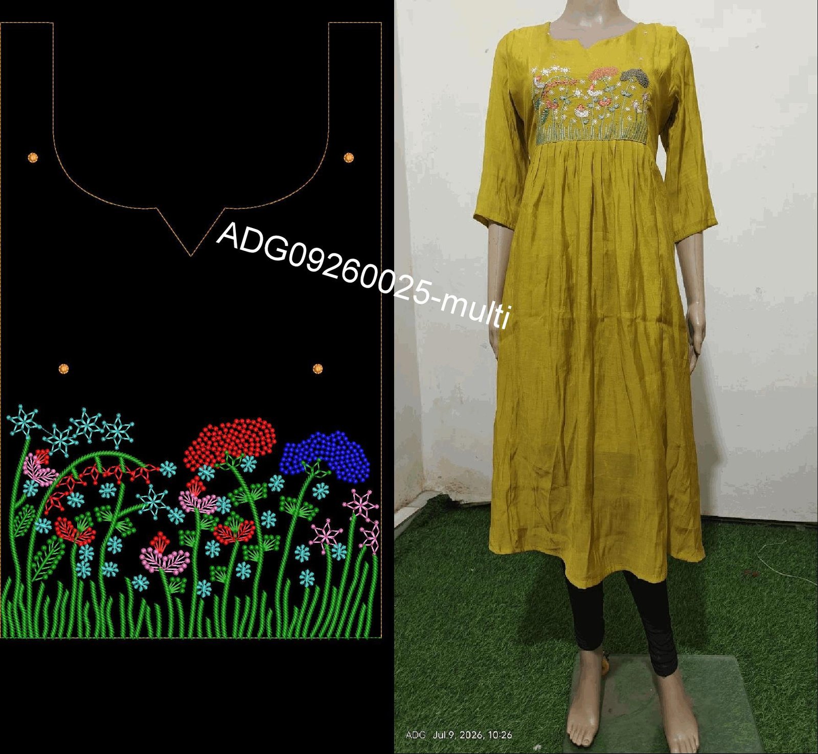 kurti neck
