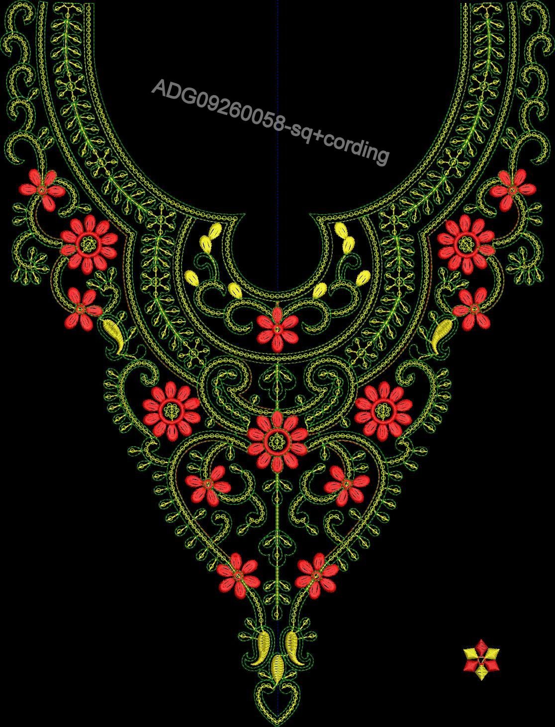 kurti neck seq