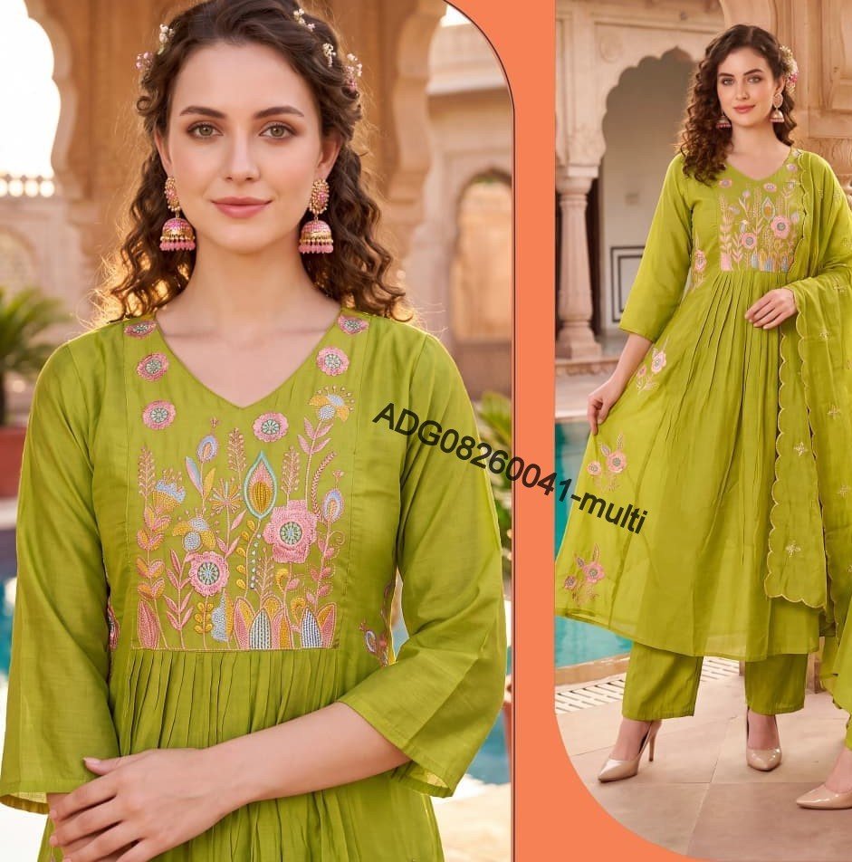 kurti neck panel