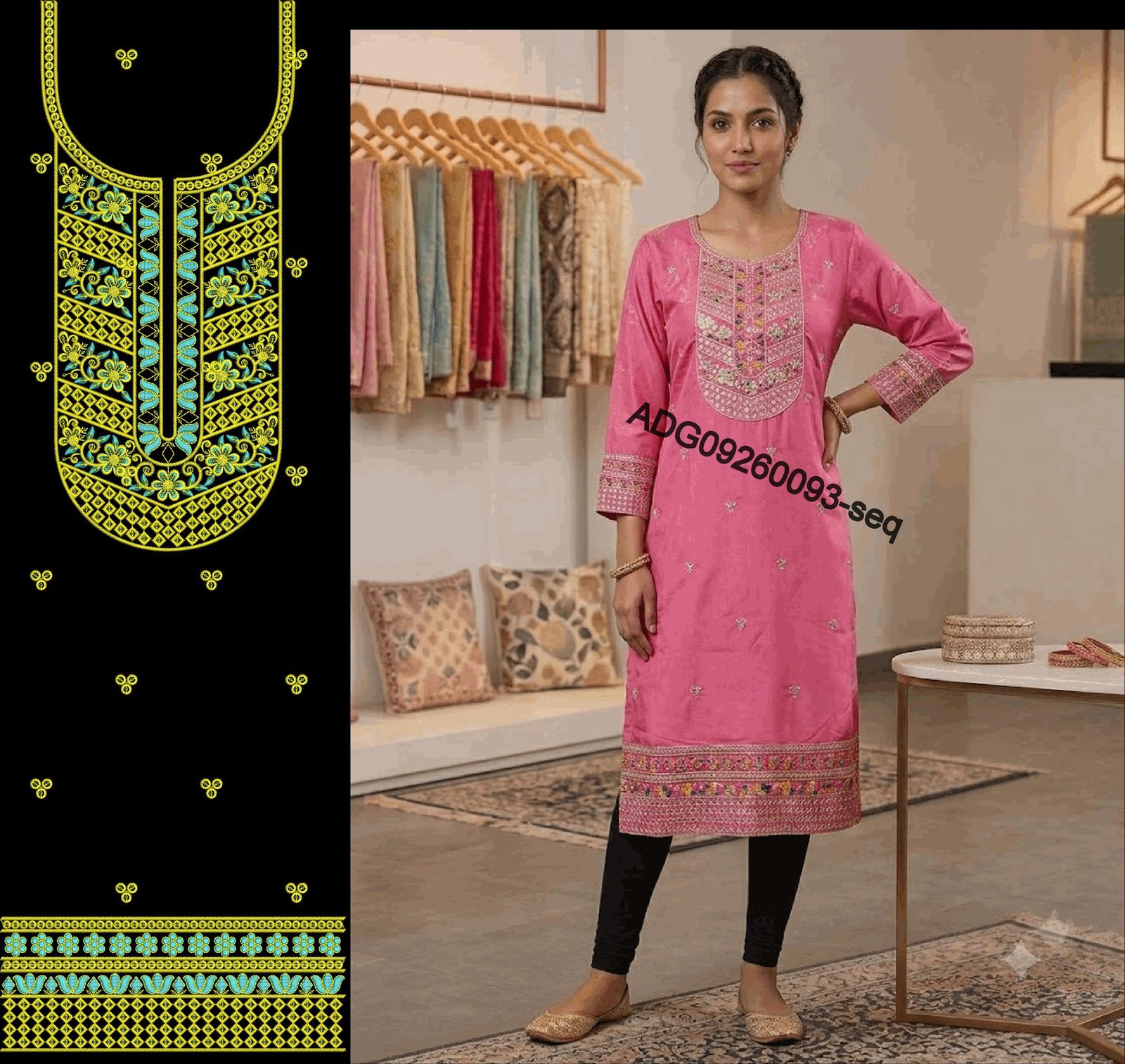 top neck  daman sq