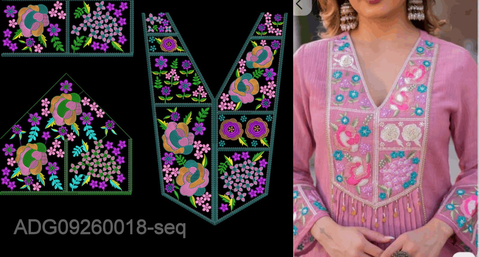 kurti neck seq