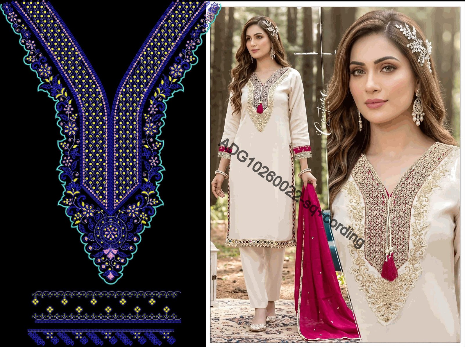 kurti neck seq