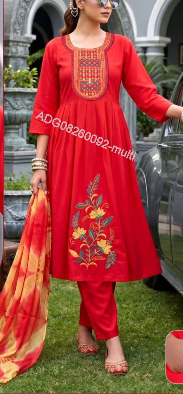 kurti neck panel
