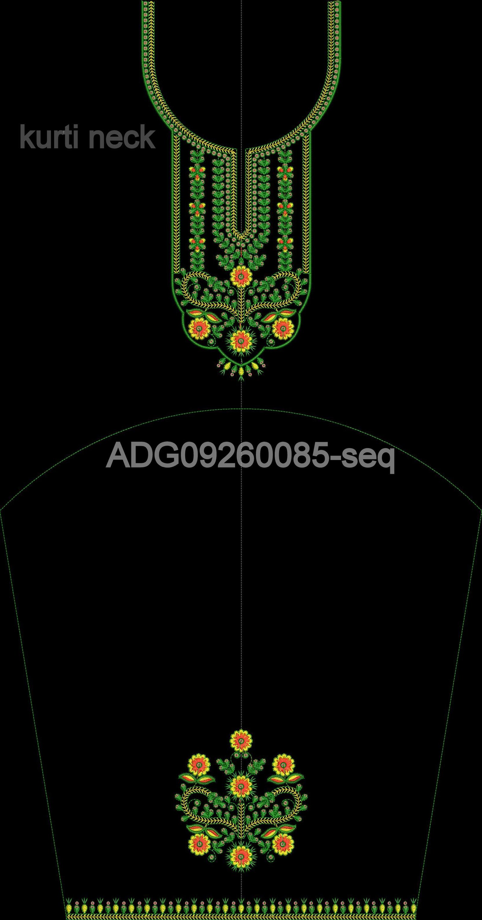 kurti neck seq