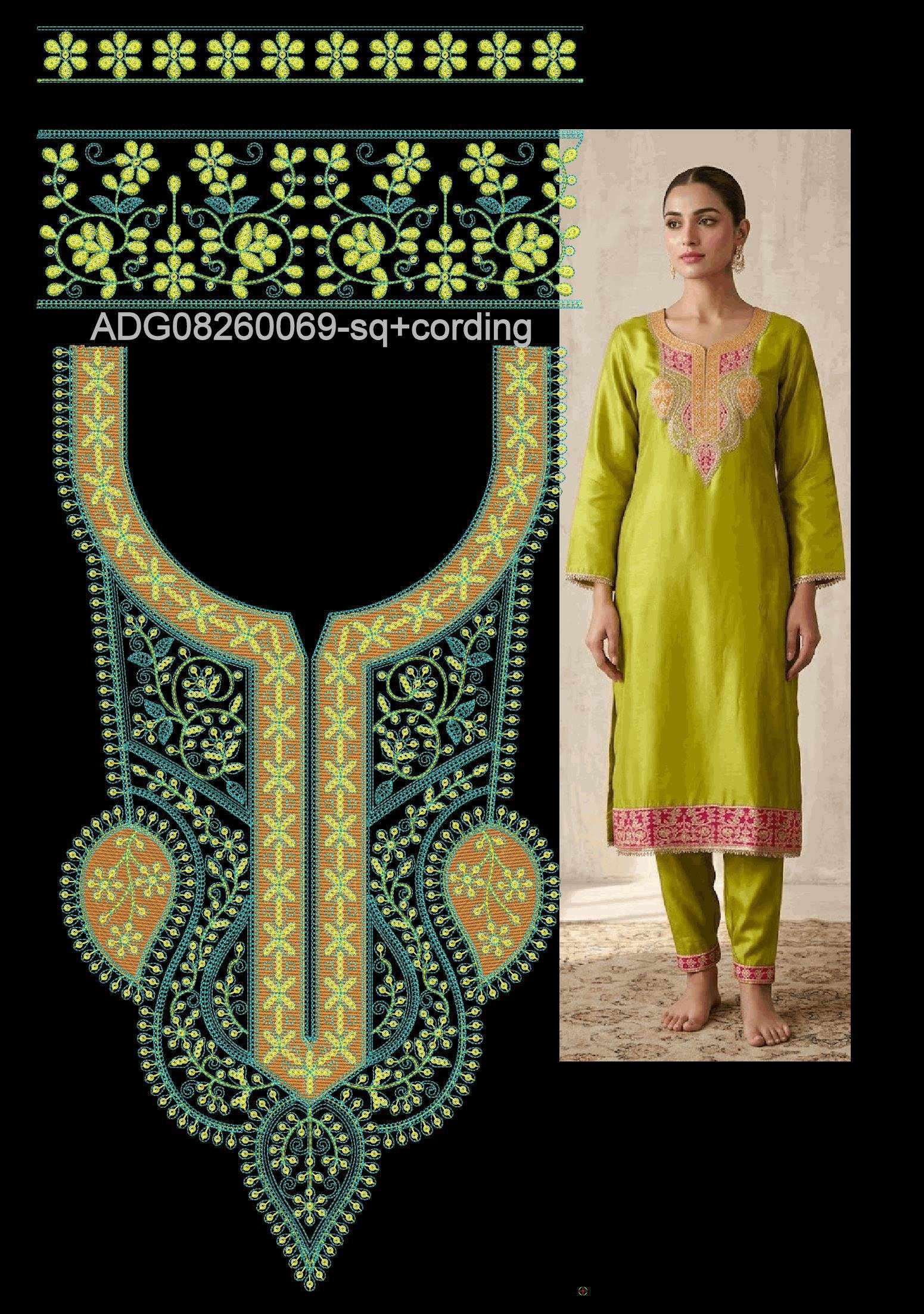 kurti neck seq